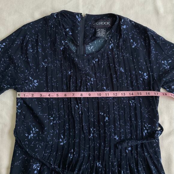 Vintage J.G. Hook Tie Back Waist Dress - Picture 4 of 10